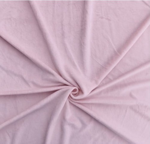 Tkanina Velvet Minky 14 - pudrowy róż