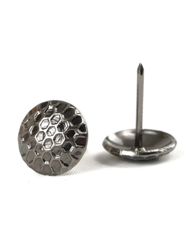 Gwoździe tapicerskie Pinezki Tytan Plaster miodu 16 mm (op.25 szt.)