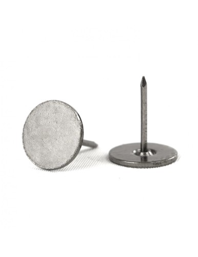 Gwoździe tapicerskie Pinezki Tytan Płaska 16mm  (op.25 szt.)           