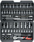 ZESTAW NARZĘDZIOWY  1/4",  56CZ.   YT-14501