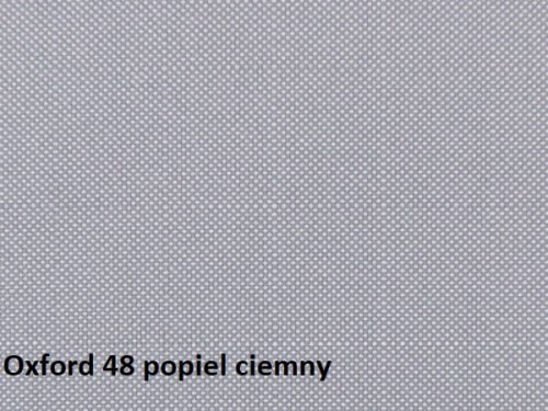 Tkanina Oxford - popiel ciemny 48